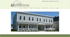 Desktop Screenshot of newportculturalcenter.org